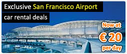 Exclusive San Francisco Airport car rental deals