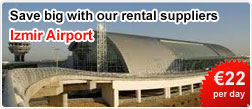 Save big with our car rental suppliers at Izmir Airport