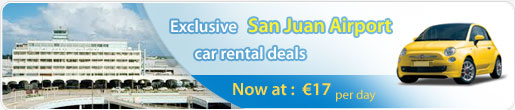 Exclusive San Juan Airport car rental deals